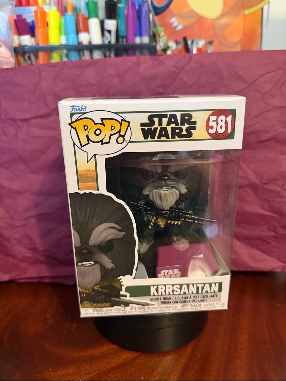 Funko Pop! Star Wars Krrsantan Brown & Black Vinyl Figure (#581)